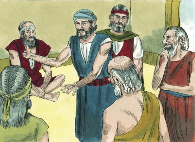 Illustration for Exodus 4:29