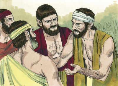 Ilustração para Êxodo 5:20