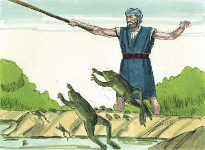 Illustration for Exodus 8:1