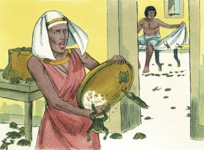 Illustration for Exodus 8:6