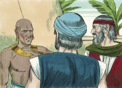 Illustration for Exodus 8:25