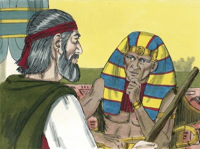 Illustration for Exodus 8:28