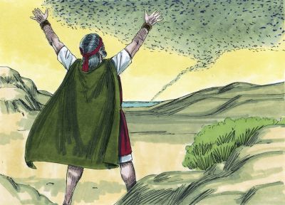 Illustration for Exodus 10:13