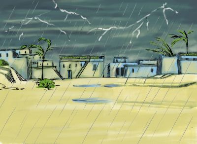 Illustration for Exodus 10:21