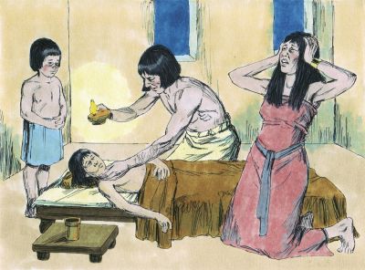 Illustration for Exodus 12:29
