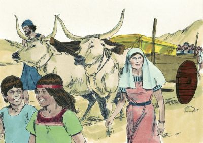 Illustration for Exodus 13:19
