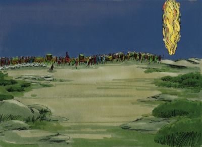 Illustration for Exodus 13:22