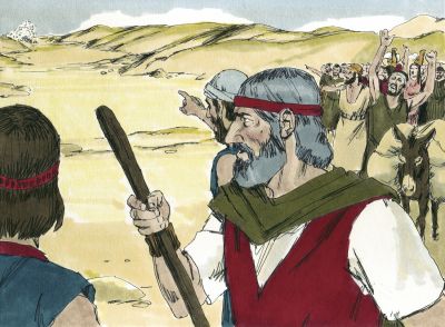 Illustration for Exodus 14:10