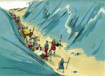 Illustration for Exodus 14:21