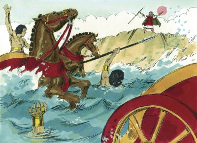 Illustration for Exodus 14:26