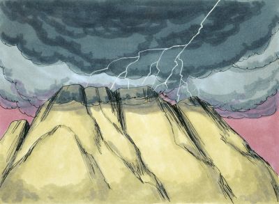 Illustration for Exodus 19:16