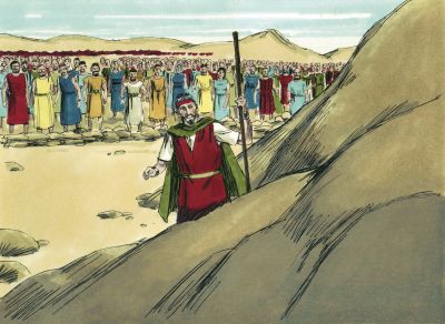 Illustration for Exodus 19:20