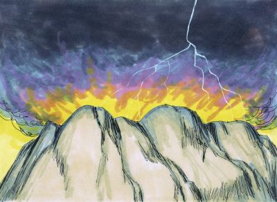 Illustration for Exodus 19:20