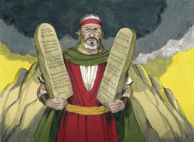 Illustration for Exodus 20:1