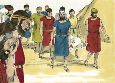 Illustration for Leviticus 10:4