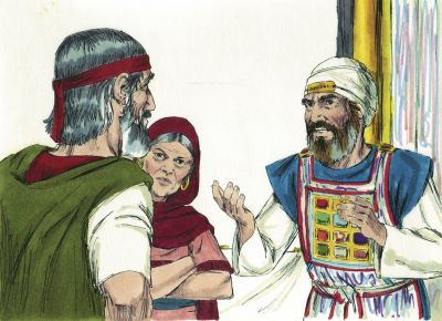 Illustration for Numbers 12:1