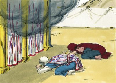 Illustration for Numbers 12:5