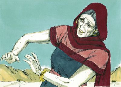 Illustration for Numbers 12:10