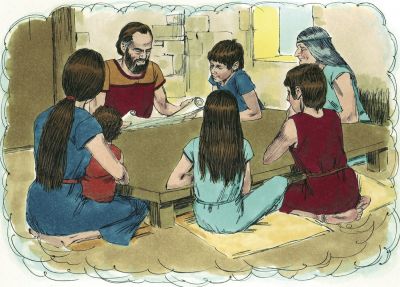 Illustration for Deuteronomy 6:7