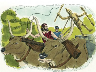 Illustration for Deuteronomy 12:2