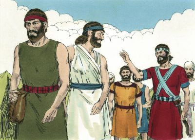 Illustration for Joshua 2:1