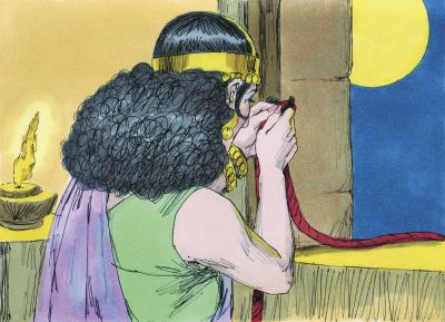 Illustration for Joshua 2:21