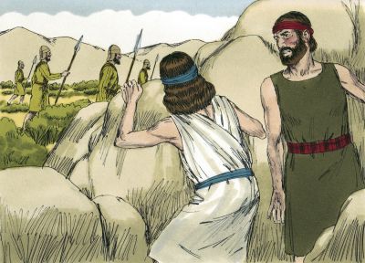 Illustration for Joshua 2:22