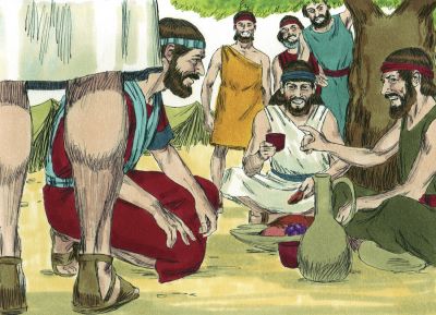 Illustration for Joshua 2:23