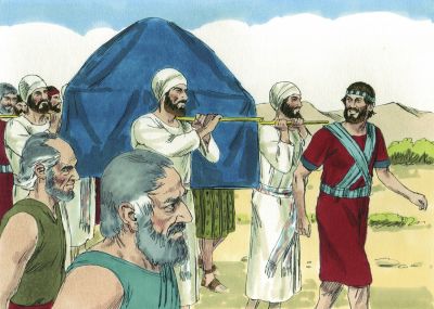 Illustration for Joshua 3:6