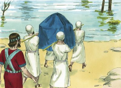 Illustration for Joshua 3:14