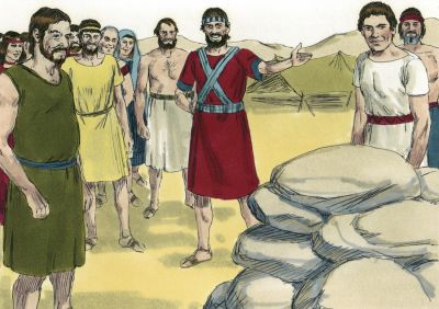 Illustration for Joshua 4:19