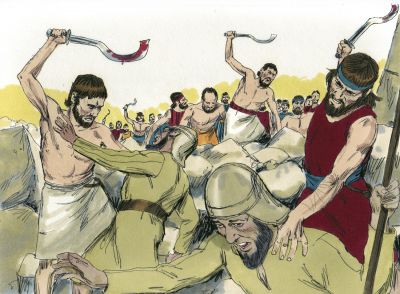 Illustration for Joshua 6:21