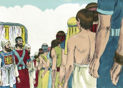Illustration for Joshua 7:16