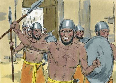 Illustration for Joshua 8:14