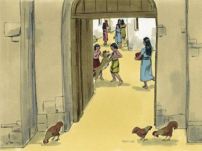 Illustration for Joshua 8:17