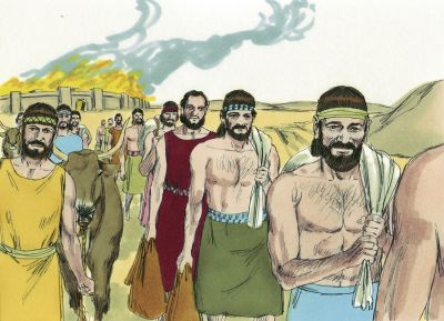 Illustration for Joshua 8:28
