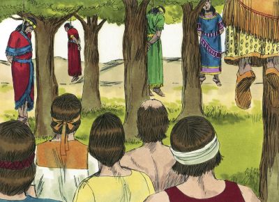 Illustration for Joshua 10:26