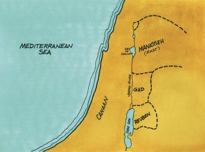 Illustration for Joshua 13:8