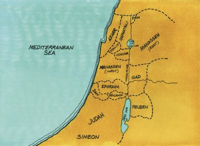 Illustration for Joshua 14:1
