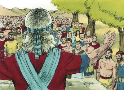 Illustration for Joshua 23:1