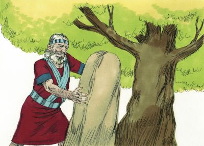 Illustration for Joshua 24:26