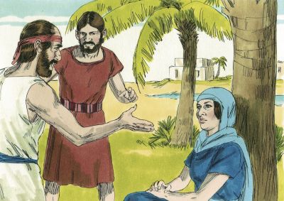 Illustration for Judges 4:5