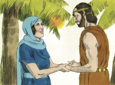 Illustration for Judges 4:6