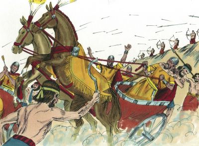 Illustration for Judges 4:15