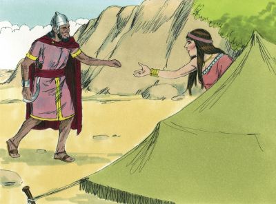 Illustration for Judges 4:17