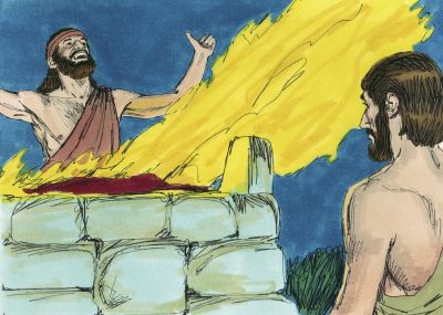 Illustration for Judges 6:25