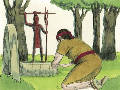 Illustration for Judges 8:33