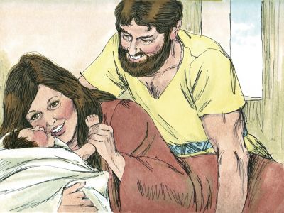 Illustration for Judges 13:24