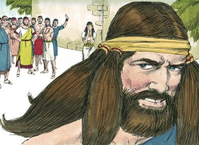 Illustration for Judges 14:19