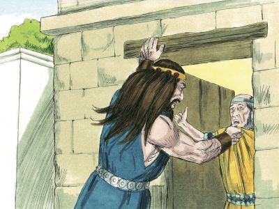 Illustration for Judges 15:1